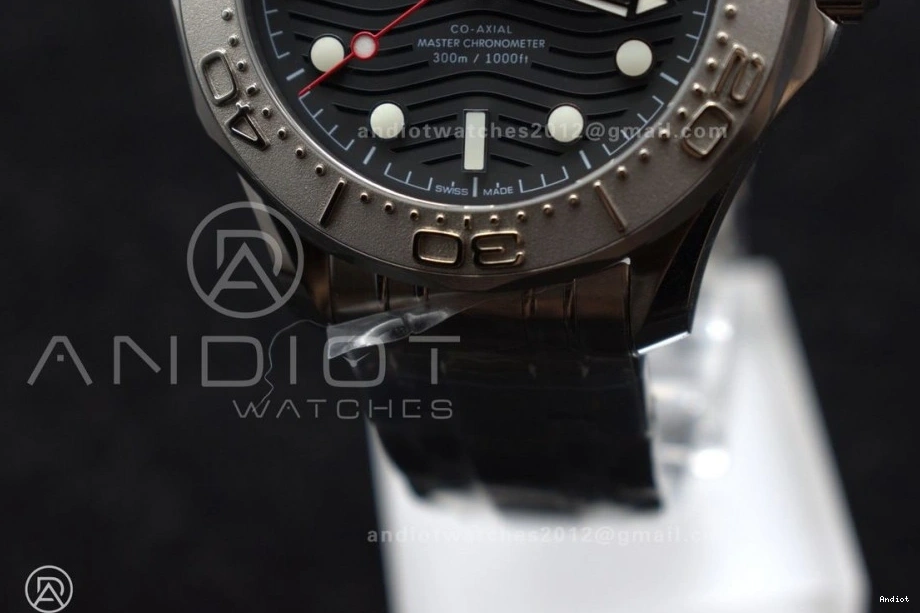 Best Nekton Bracelet Black VSF 300M A8806 Edition Seamaster SS 1:1 Diver Dial on 1231